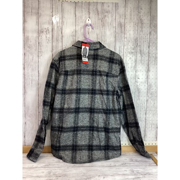 Colorado Clothing Mens Flannel Button Down Shirt | Balck Size M - Picture 3 of 5